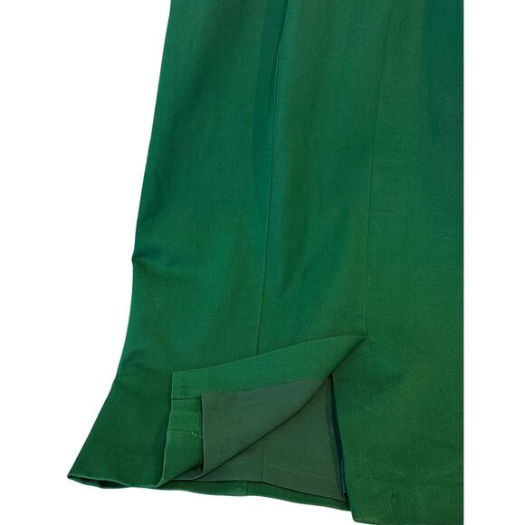 Banana Republic A-Line Mini Dress Forest Emerald Size 2 Summer Easter Lined - Picture 8 of 8